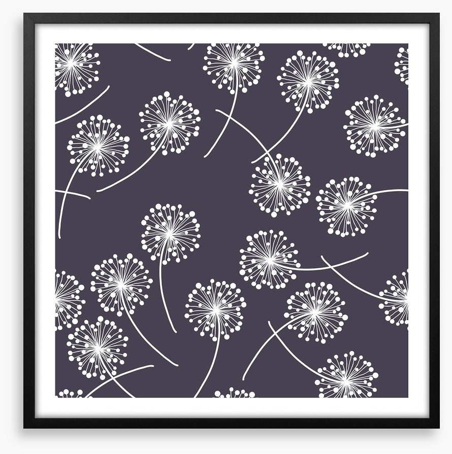 Drifting dandelions