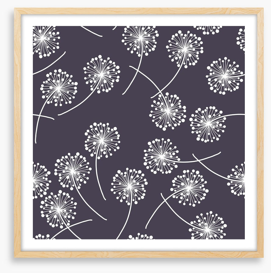 Drifting dandelions