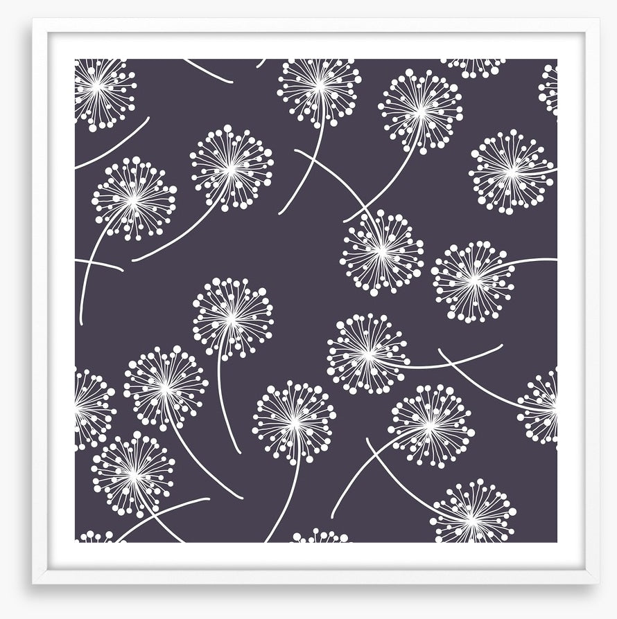 Drifting dandelions