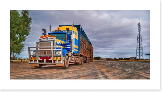 The road train arrives