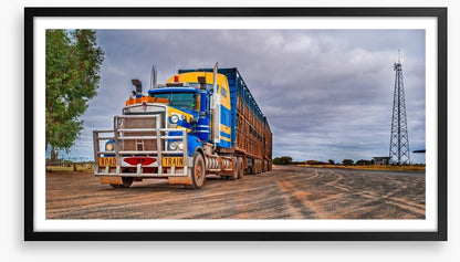 The road train arrives