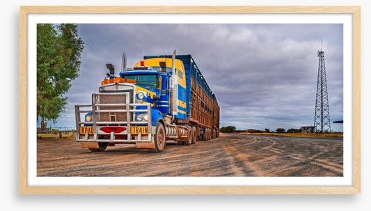 The road train arrives