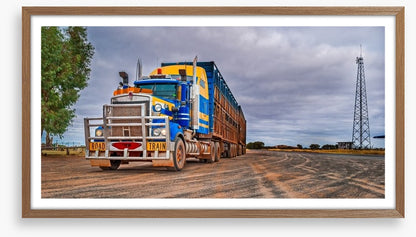 The road train arrives