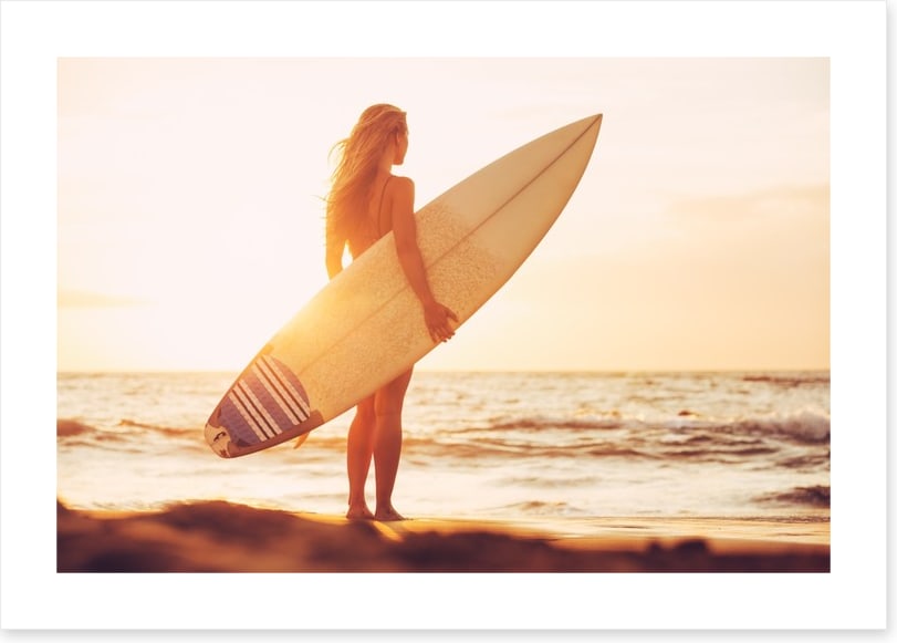 Surfer girl