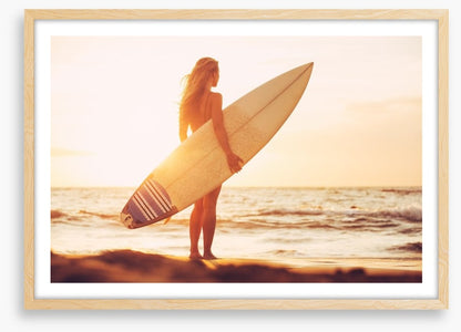 Surfer girl