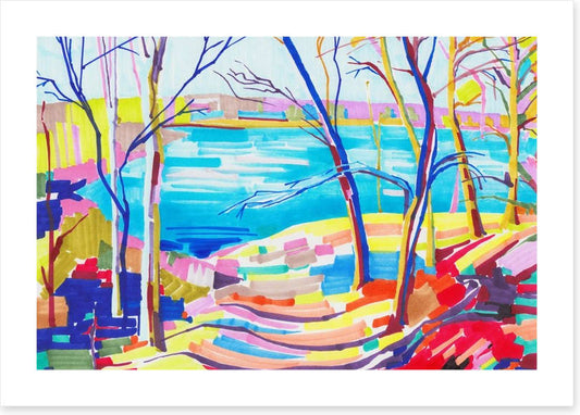 Summer by the lake