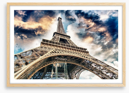 Eiffel cloudscape