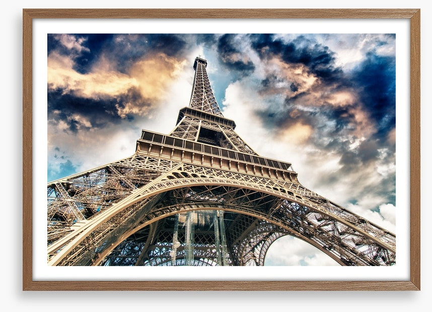 Eiffel cloudscape