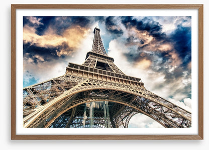 Eiffel cloudscape