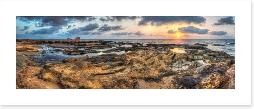 Tunisian coast panorama