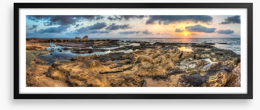 Tunisian coast panorama