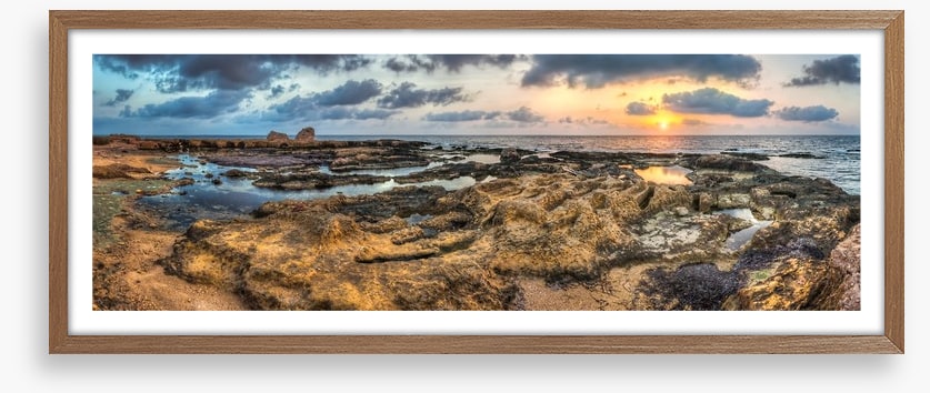 Tunisian coast panorama