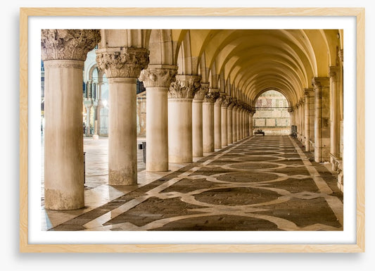Piazza pillars