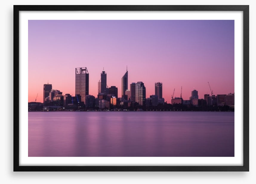 Perth in purple