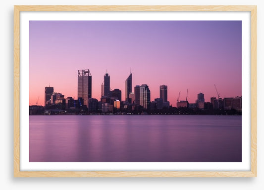 Perth in purple