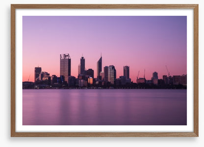 Perth in purple