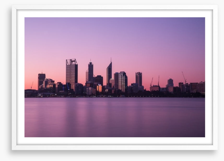 Perth in purple
