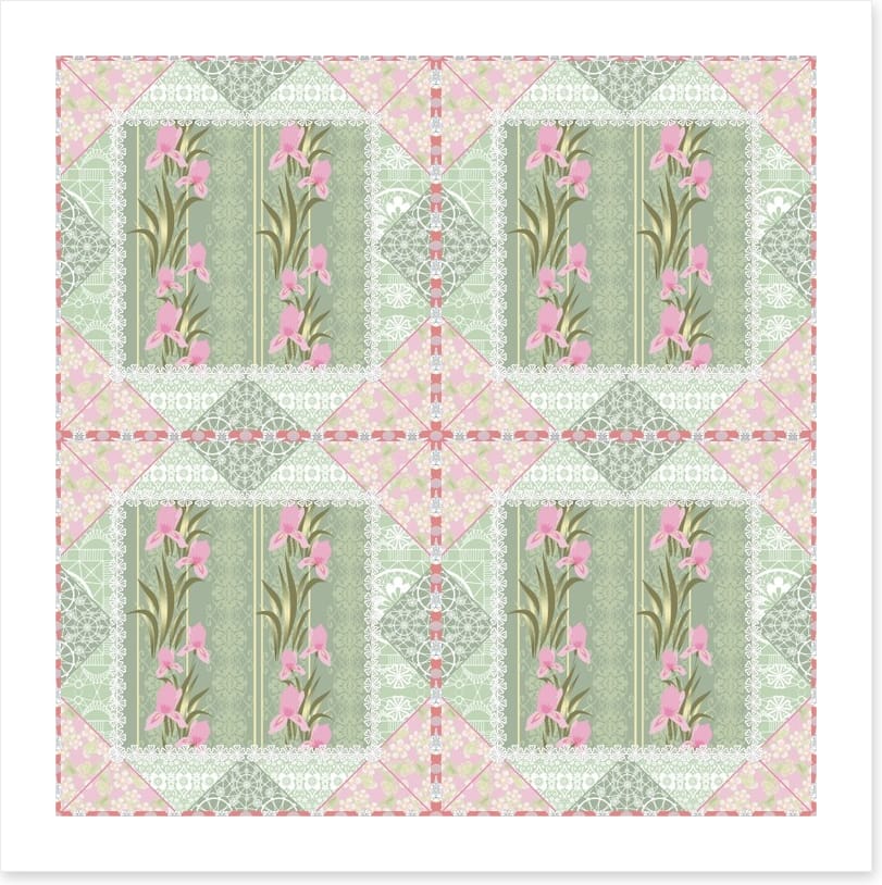 Lilies and lace