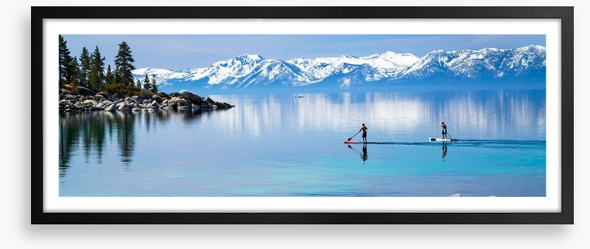 Lake Tahoe paddle boarding