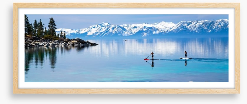 Lake Tahoe paddle boarding