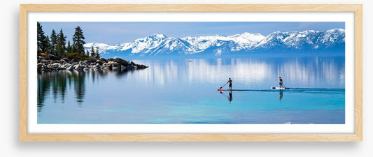 Lake Tahoe paddle boarding