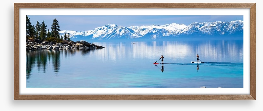 Lake Tahoe paddle boarding