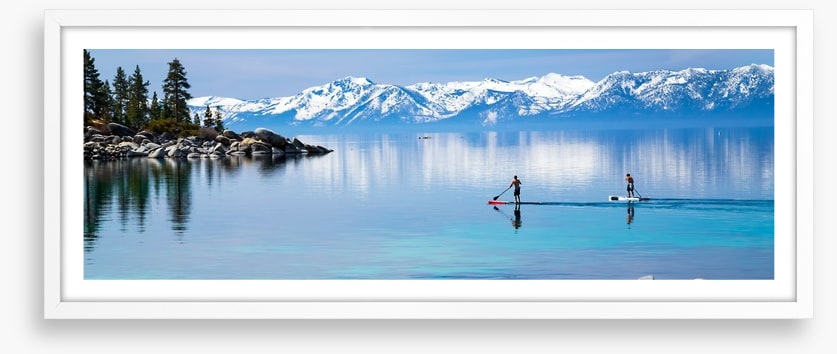 Lake Tahoe paddle boarding