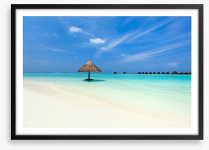 Tropical beach in the Maldives