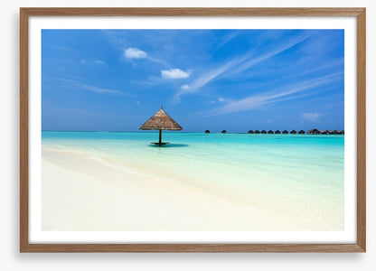 Tropical beach in the Maldives