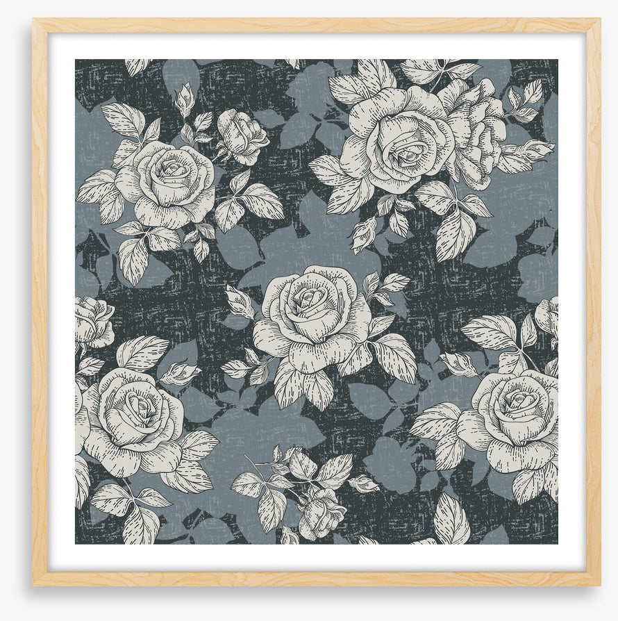 Vintage evening rose