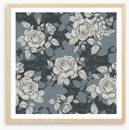 Vintage evening rose