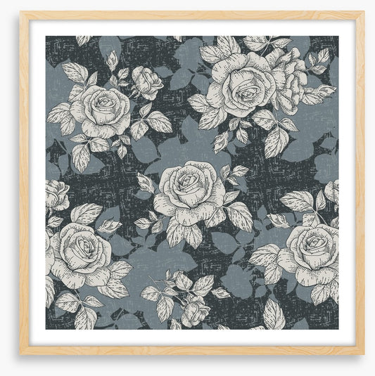 Vintage evening rose