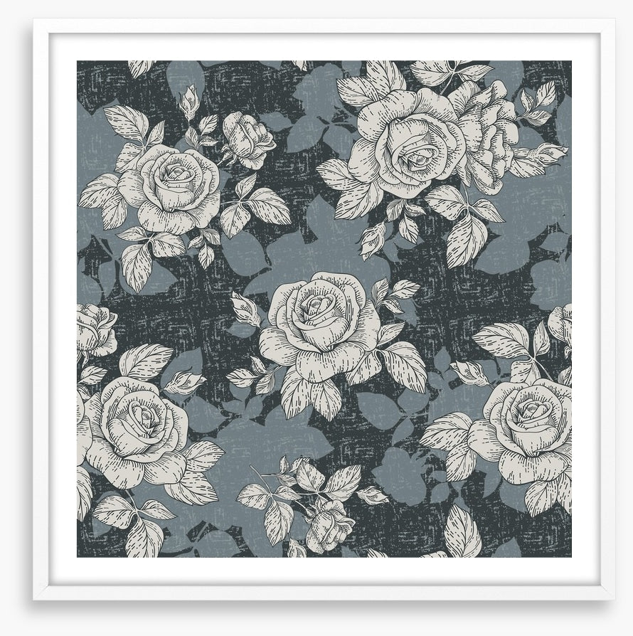 Vintage evening rose