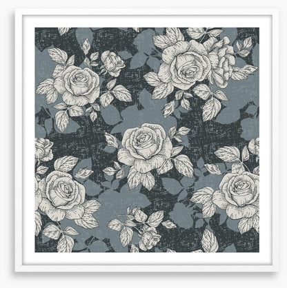 Vintage evening rose