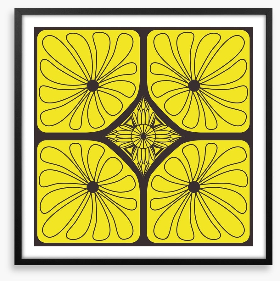 Art nouveau daisy