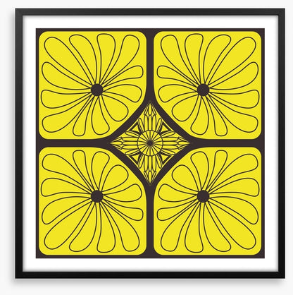 Art nouveau daisy