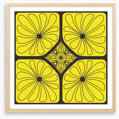 Art nouveau daisy