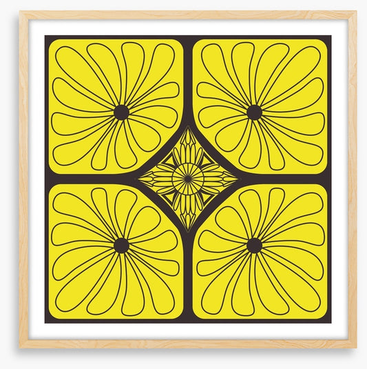 Art nouveau daisy