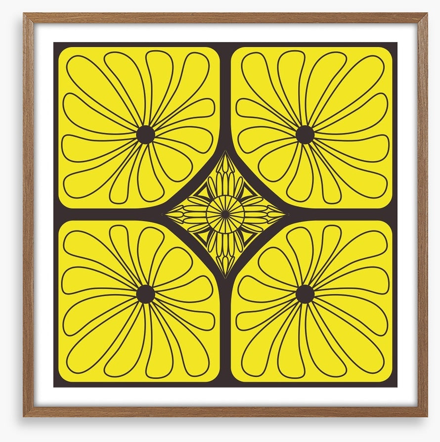 Art nouveau daisy