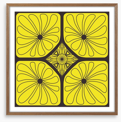 Art nouveau daisy