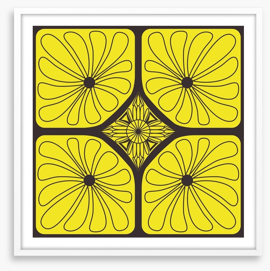 Art nouveau daisy