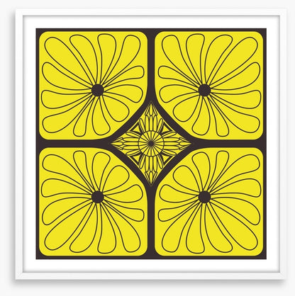 Art nouveau daisy