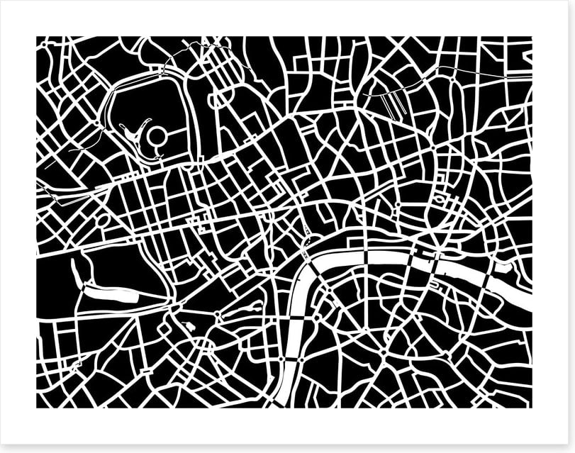 The streets of London