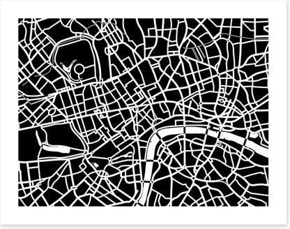 The streets of London