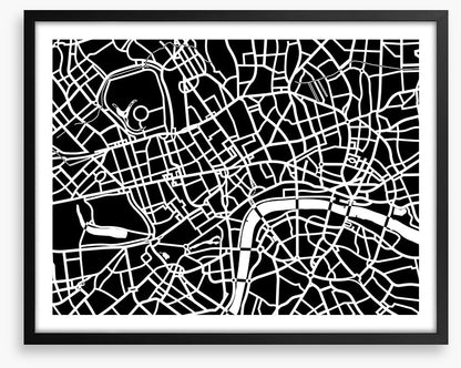 The streets of London