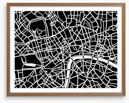 The streets of London