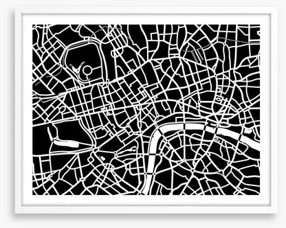 The streets of London