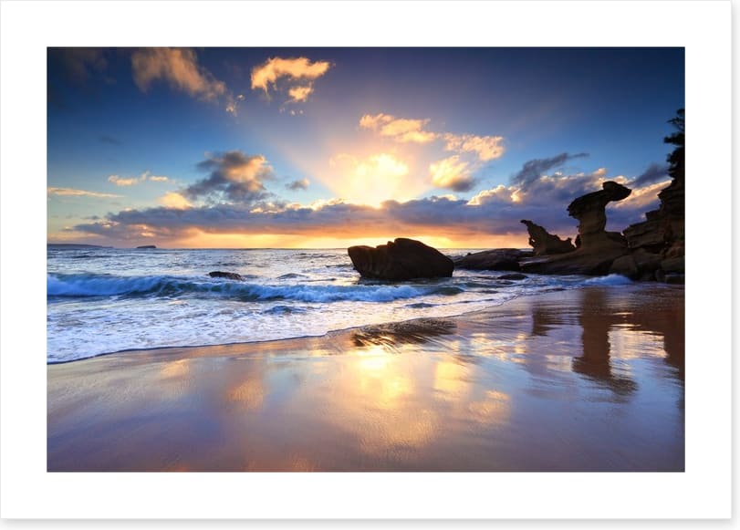 Beach sunrise at Noraville