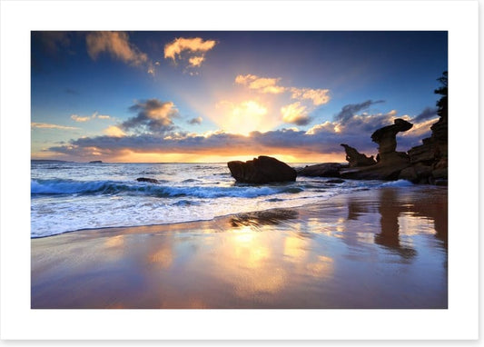 Beach sunrise at Noraville