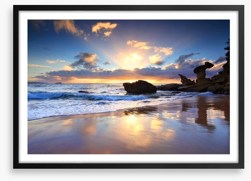 Beach sunrise at Noraville